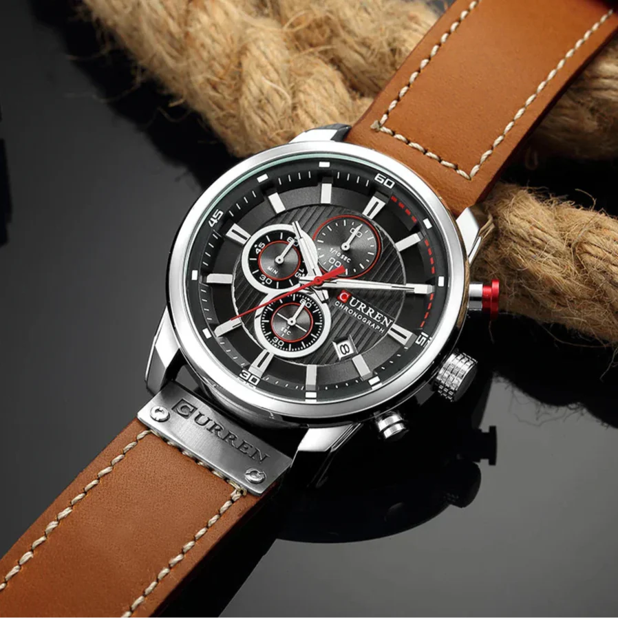 Leather Watch