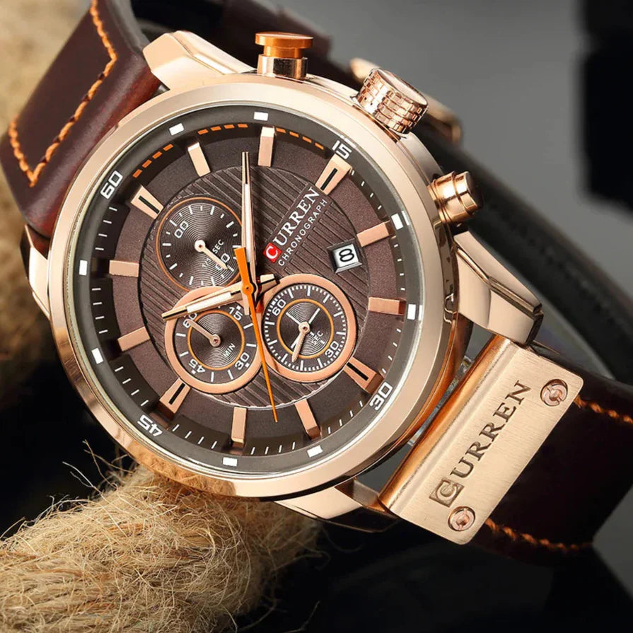 Leather Watch